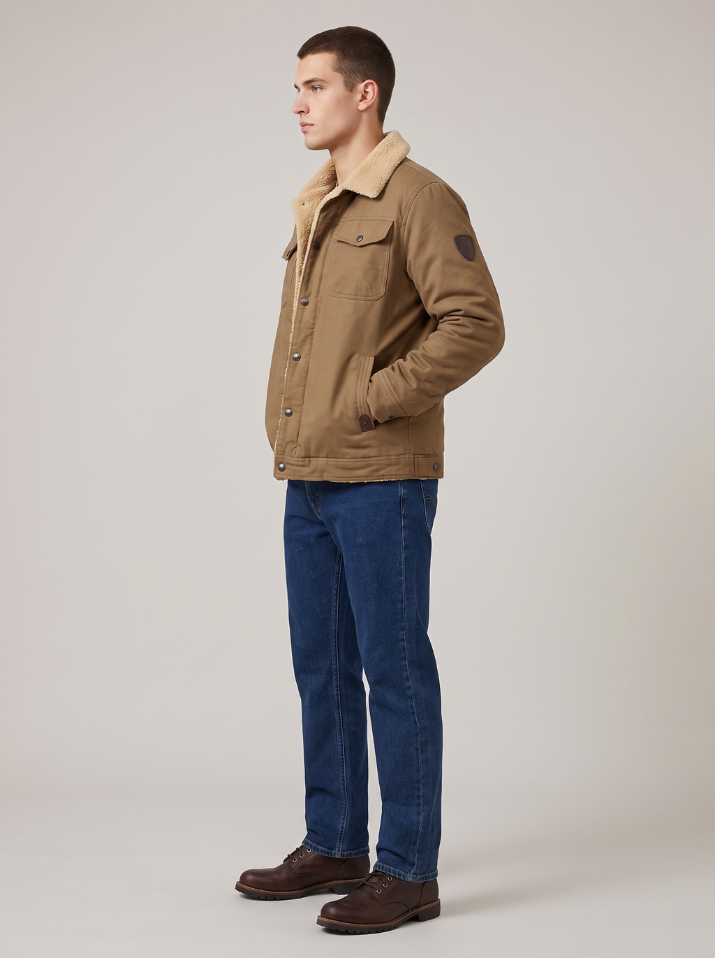 Garrison | Men's Military-Inspired Cargo Pocket Jacket
