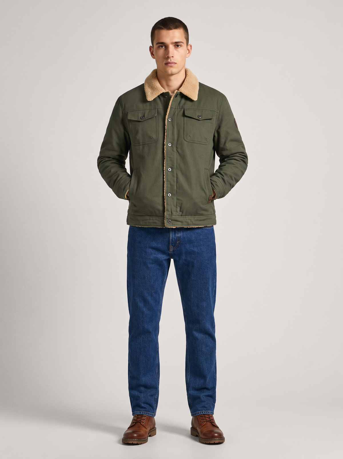 Garrison | Men's Military-Inspired Cargo Pocket Jacket
