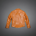Men's Leather Jacket - Natural Horsehide