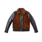 Men's Grizzly Shearling Coat — Premium Horsehide Edition - Brown