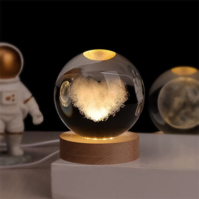 Cosmic Crystal Ball Lamp - Magical LED Home Decor - Dandelion