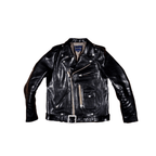 Men's J-24 Double-Riders Leather Jacket - Teacore Horsehide