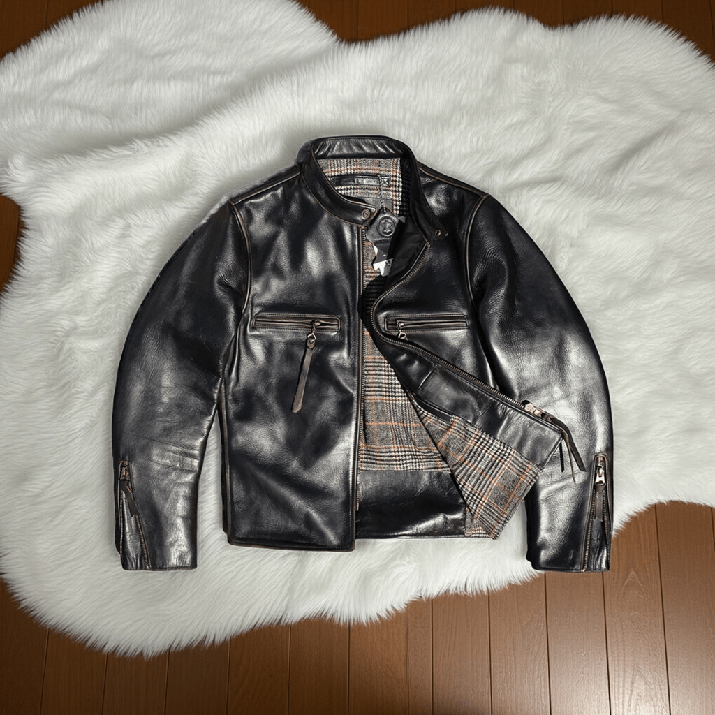 Men's Leather Jacket - Teacore