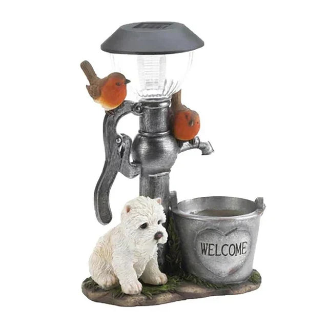 Unique Garden Animal Accent Lamp