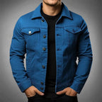 Lars | Men's Classic Denim Jacket with Collared Design