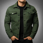Lars | Men's Classic Denim Jacket with Collared Design