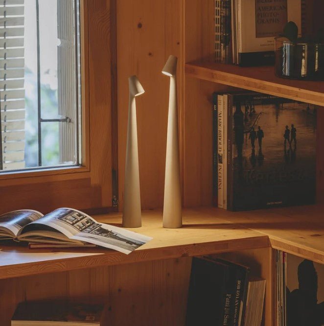 Portable Table Lamp - Adjustable Brightness & Compact Design