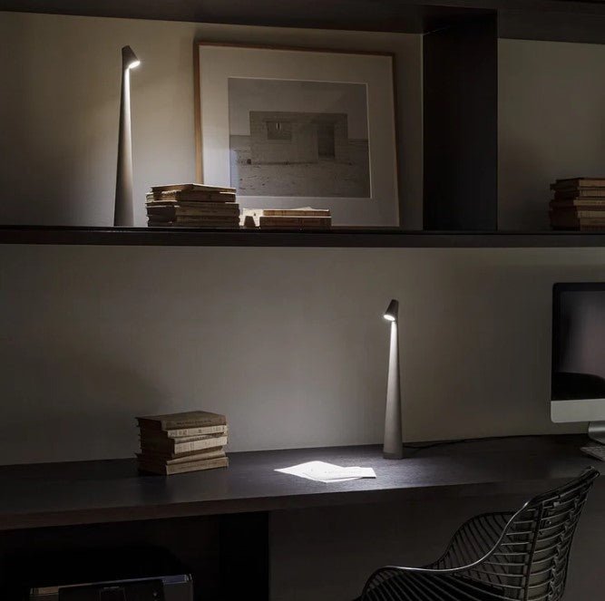 Portable Table Lamp - Adjustable Brightness & Compact Design