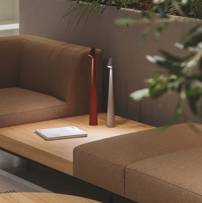 Portable Table Lamp - Adjustable Brightness & Compact Design