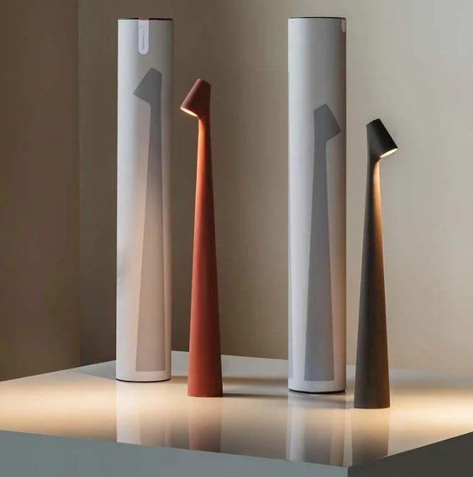 Portable Table Lamp - Adjustable Brightness & Compact Design