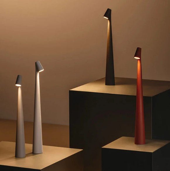 Portable Table Lamp - Adjustable Brightness & Compact Design