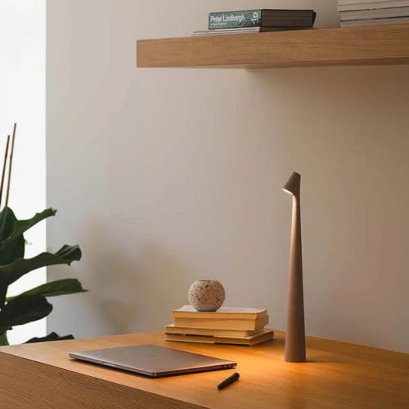 Portable Table Lamp - Adjustable Brightness & Compact Design