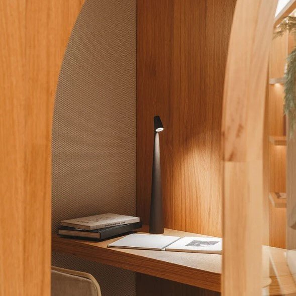 Portable Table Lamp - Adjustable Brightness & Compact Design