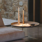 Portable Table Lamp - Adjustable Brightness & Compact Design - White / 45 cm (17.72 in)