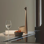 Portable Table Lamp - Adjustable Brightness & Compact Design - Orange / 35 cm (13.78 in)
