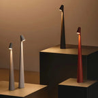 Portable Table Lamp - Adjustable Brightness & Compact Design - Black / 35 cm (13.78 in)