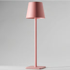Tall Dimmable Table Lamp - Touch-Control Rechargeable LED