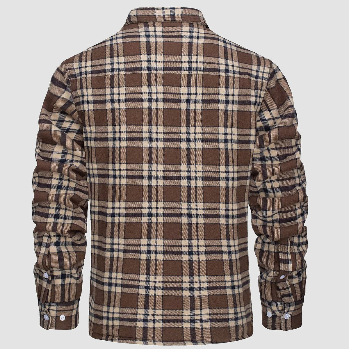 Arvid™ | Lined Plaid Shirt Jacket