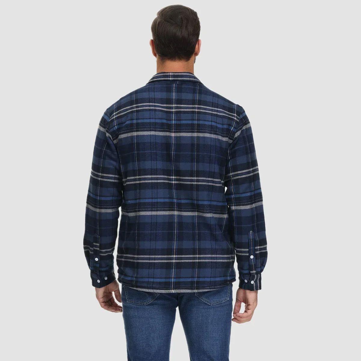 Arvid™ | Lined Plaid Shirt Jacket