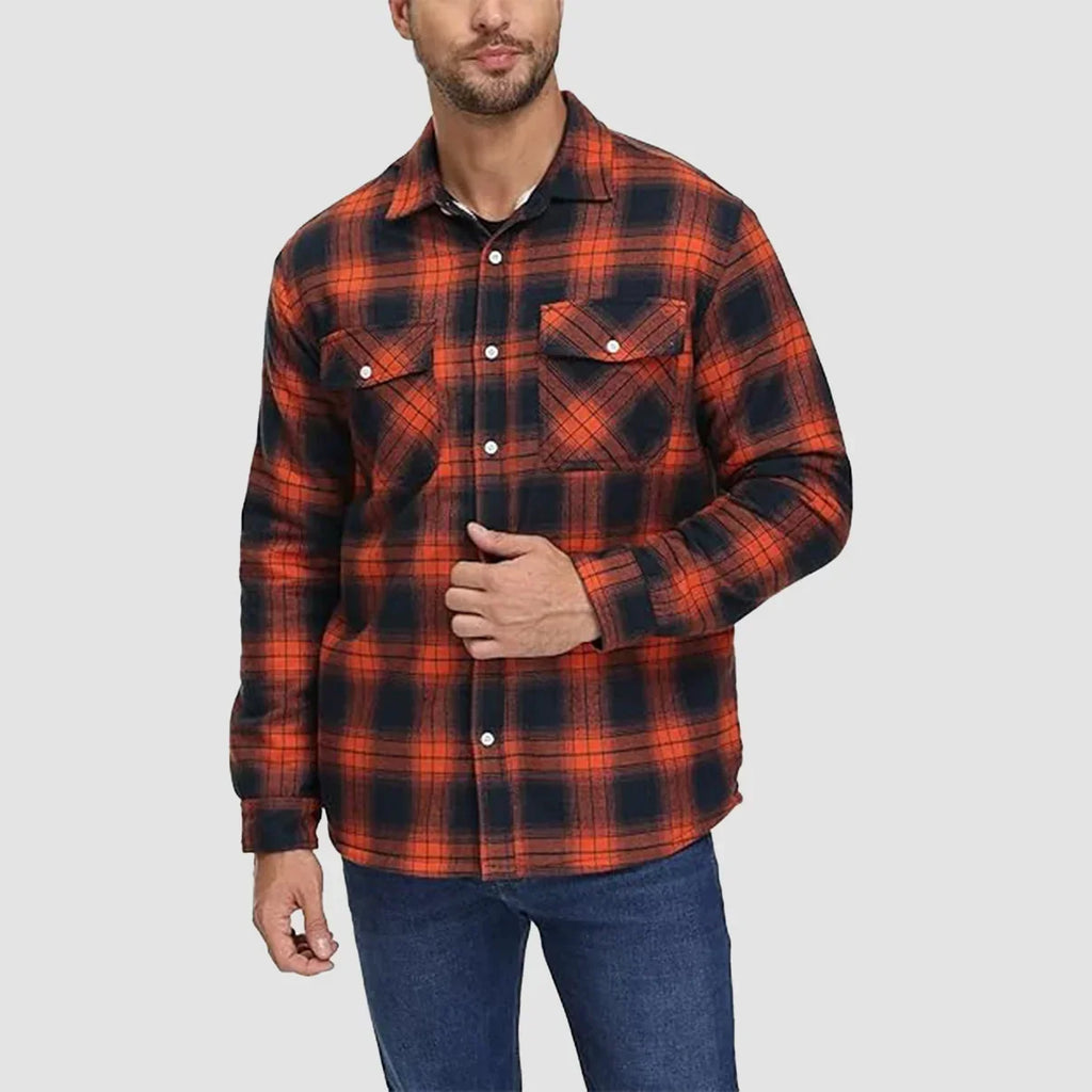 Arvid™ | Lined Plaid Shirt Jacket