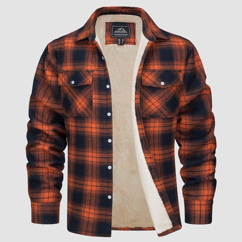 Arvid™ | Lined Plaid Shirt Jacket