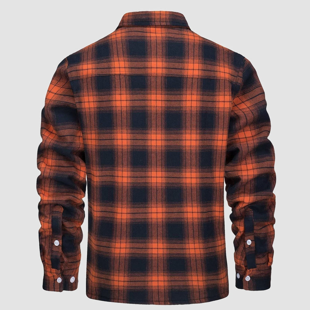 Arvid™ | Lined Plaid Shirt Jacket