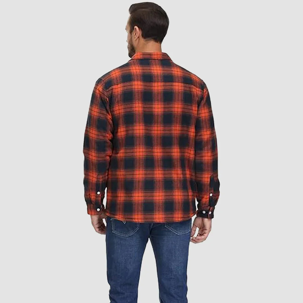 Arvid™ | Lined Plaid Shirt Jacket