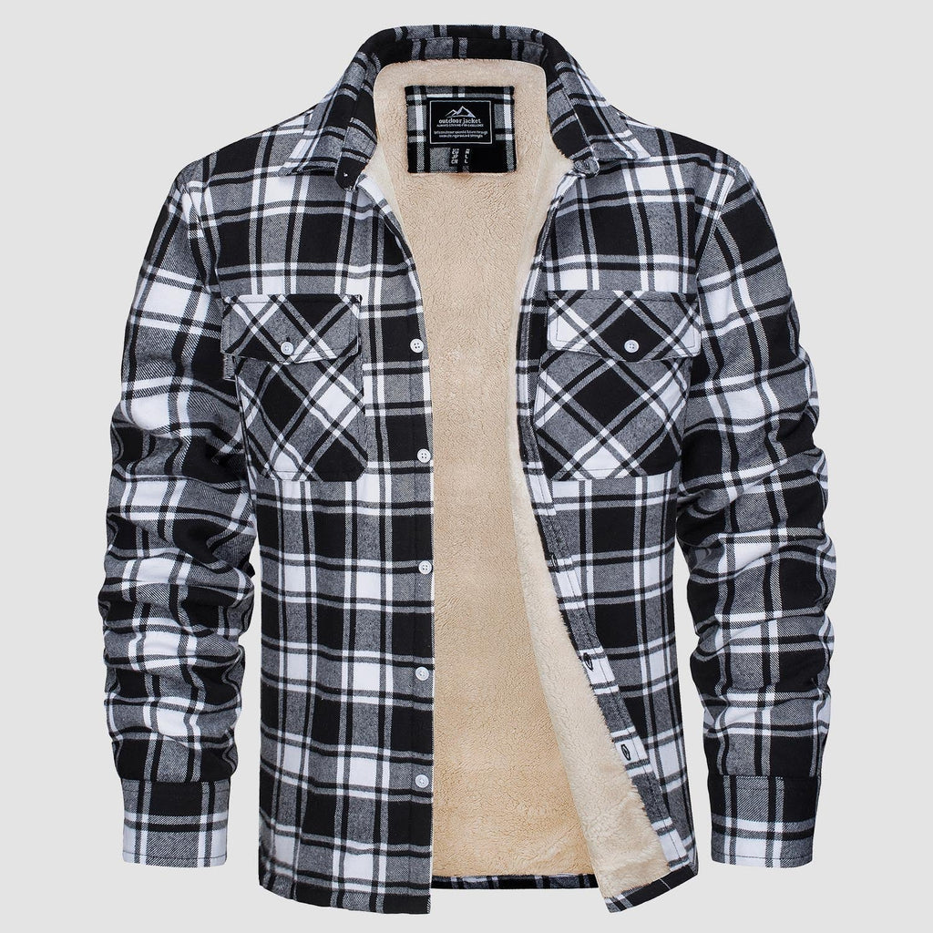 Arvid™ | Lined Plaid Shirt Jacket