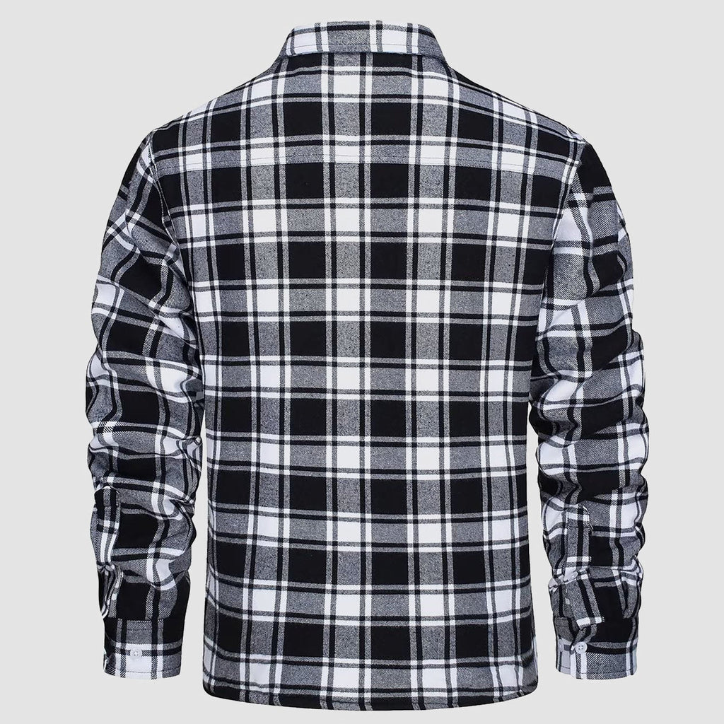 Arvid™ | Lined Plaid Shirt Jacket