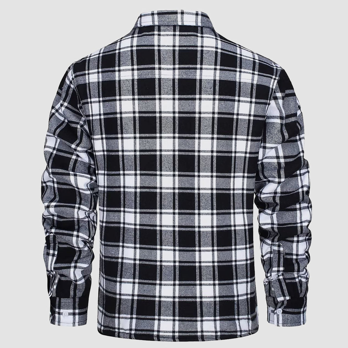 Arvid™ | Lined Plaid Shirt Jacket