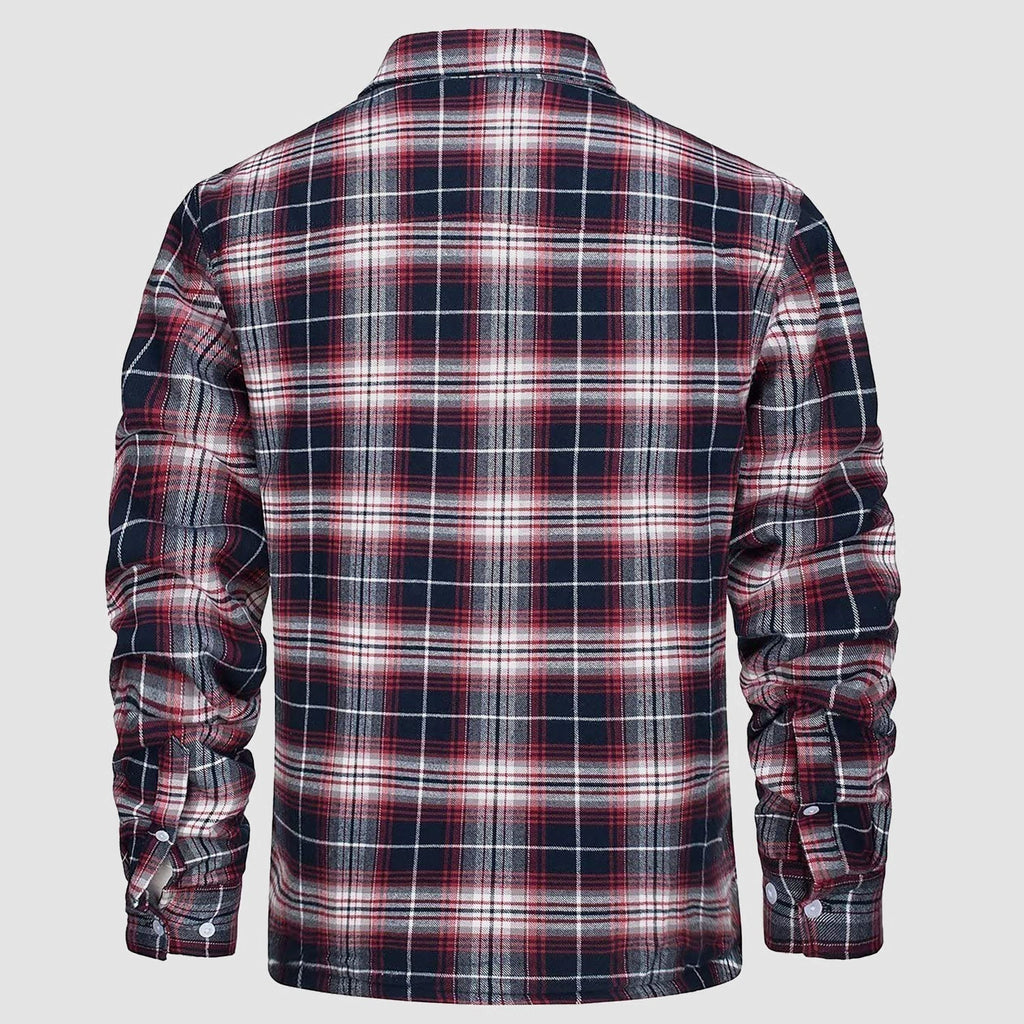 Arvid™ | Lined Plaid Shirt Jacket