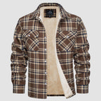 Arvid™ | Lined Plaid Shirt Jacket