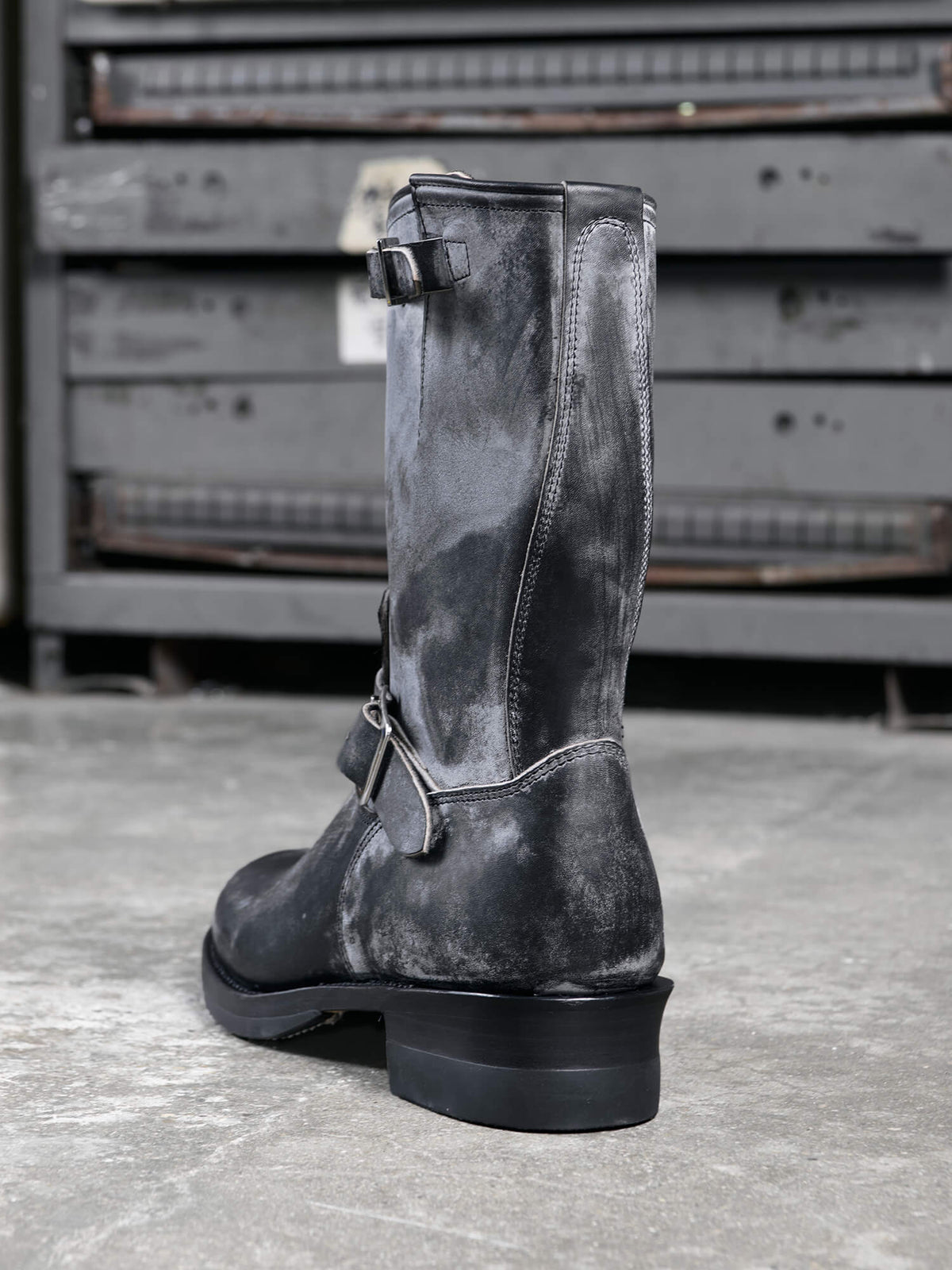 Men's Engineer Boots - Black