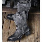 Men's Engineer Boots - Light Brown