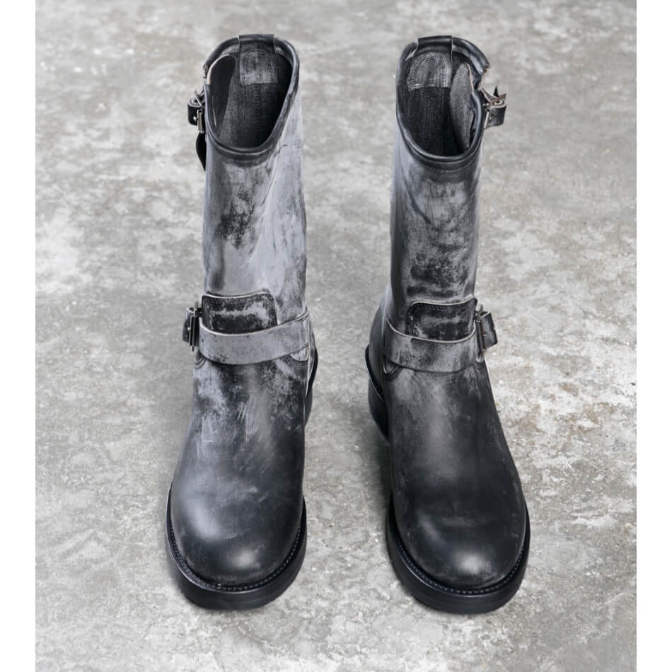 Men's Engineer Boots - Black
