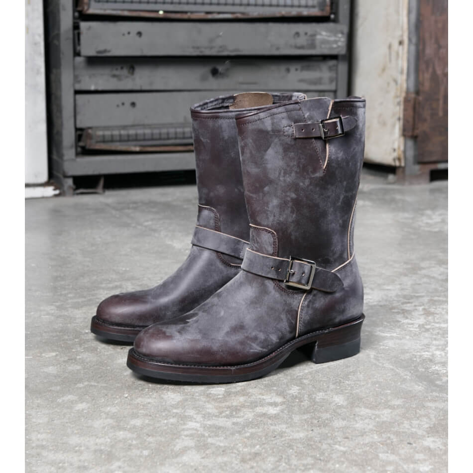Men's Engineer Boots - Light Brown