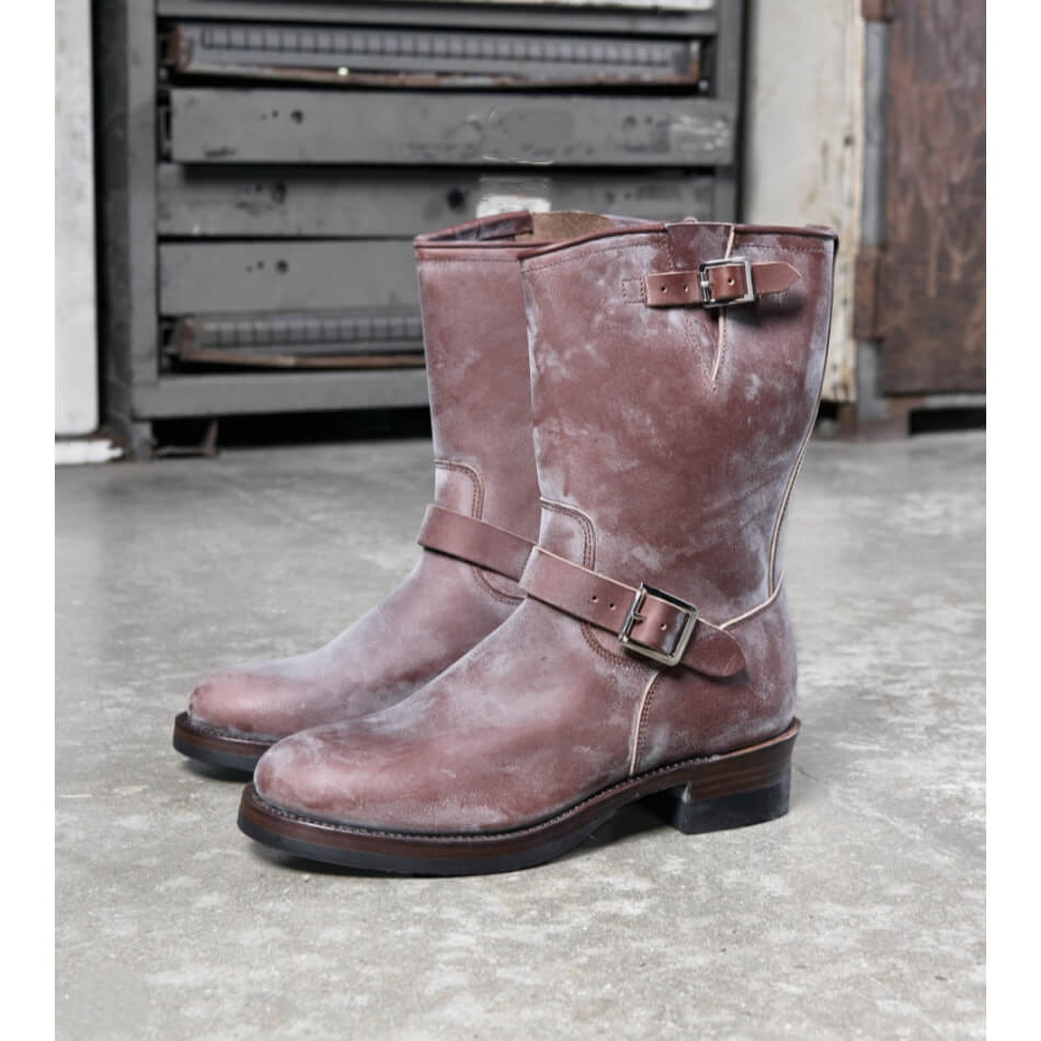 Men's Engineer Boots - Light Brown
