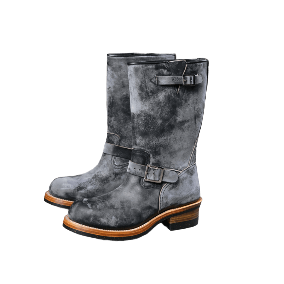 Men's Engineer Boots 601, Suportlo Calfskin - Black