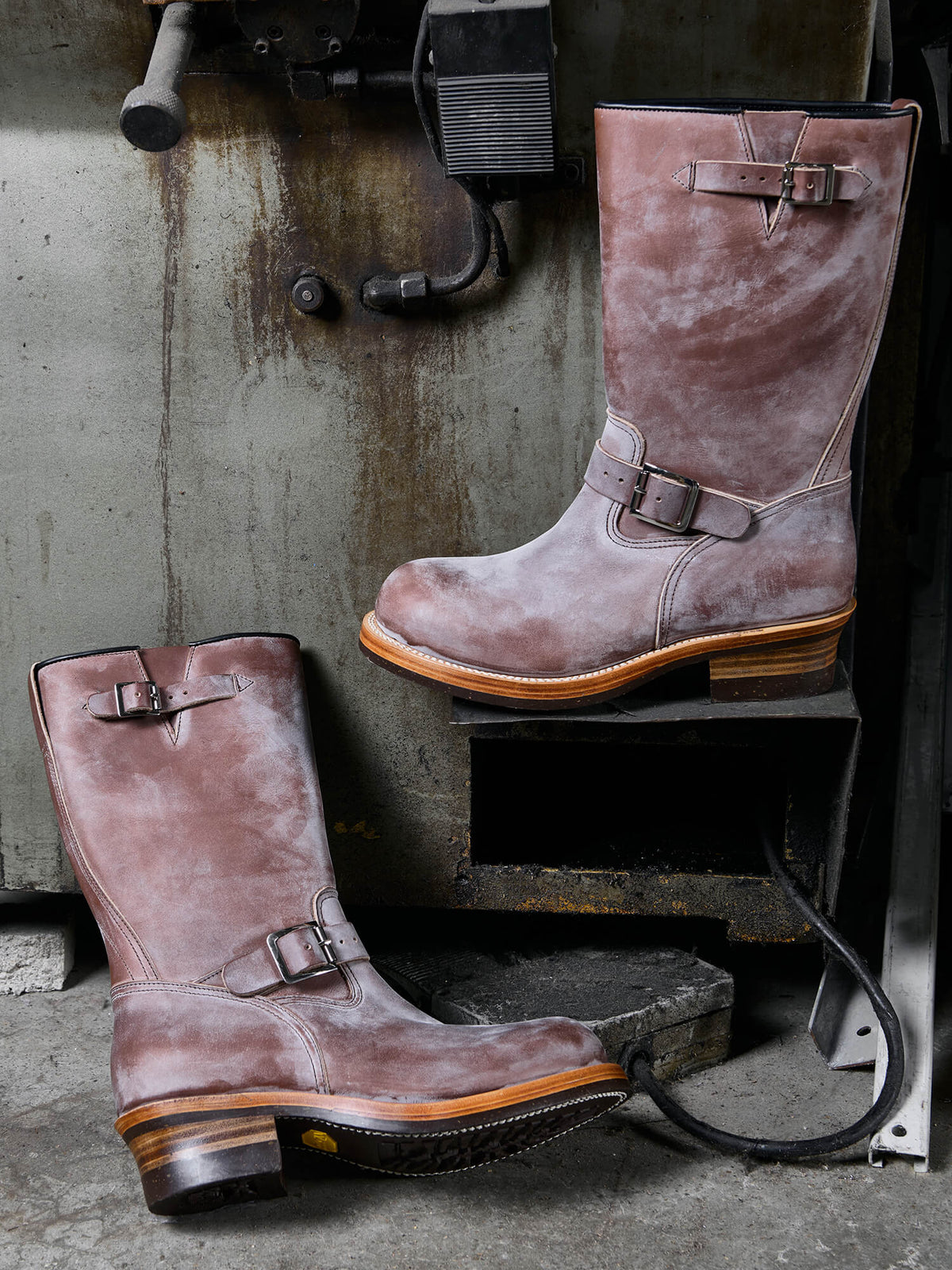 Men's Engineer Boots - Black