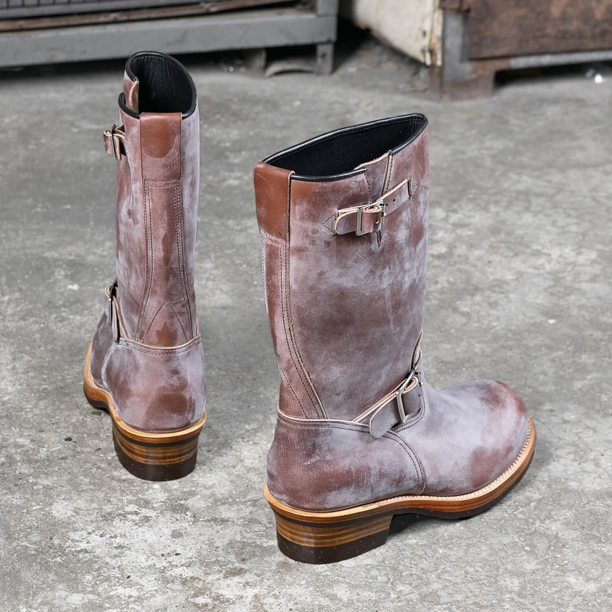 Men's Engineer Boots - Black