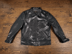Men's Leather Jacket - Black
