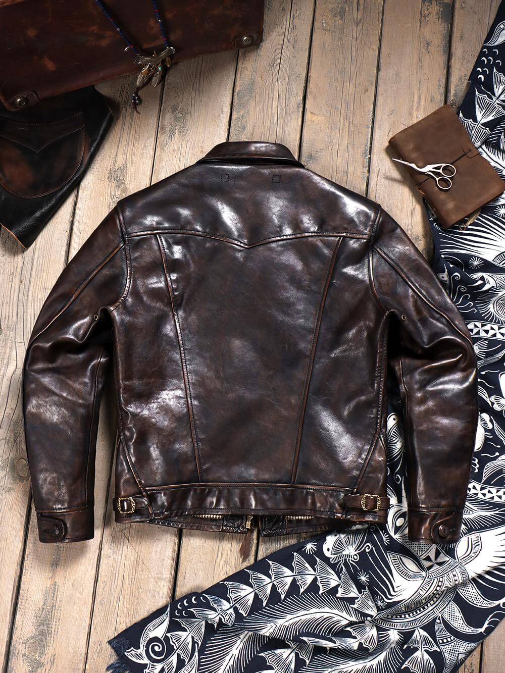 Men's Leather Jacket - Teacore
