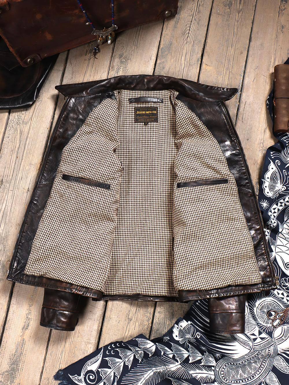 Men's Leather Jacket - Teacore