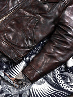 Men's Leather Jacket - Teacore