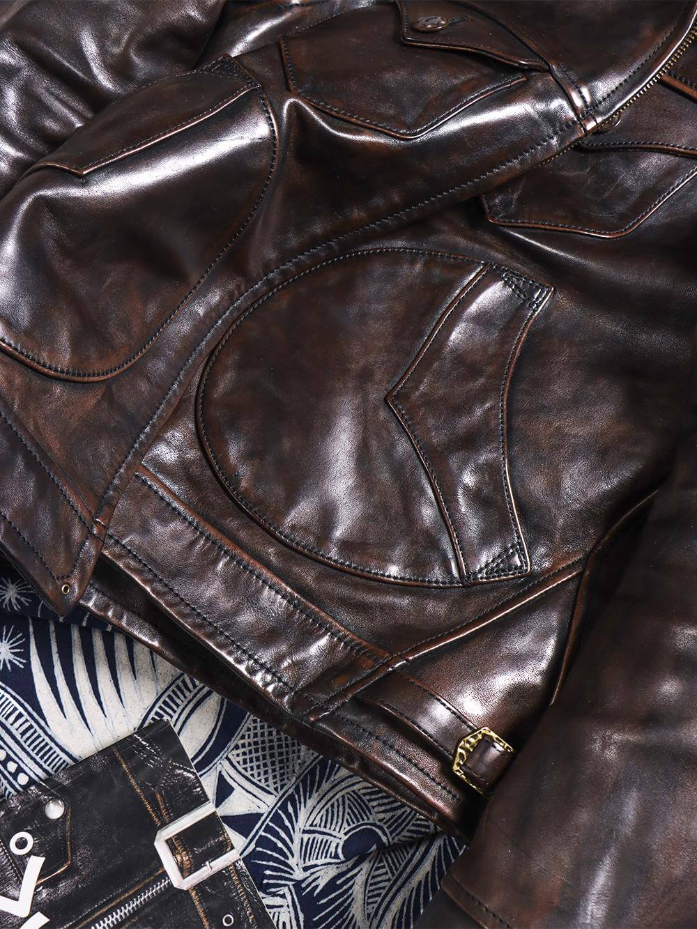 Men's Leather Jacket - Teacore
