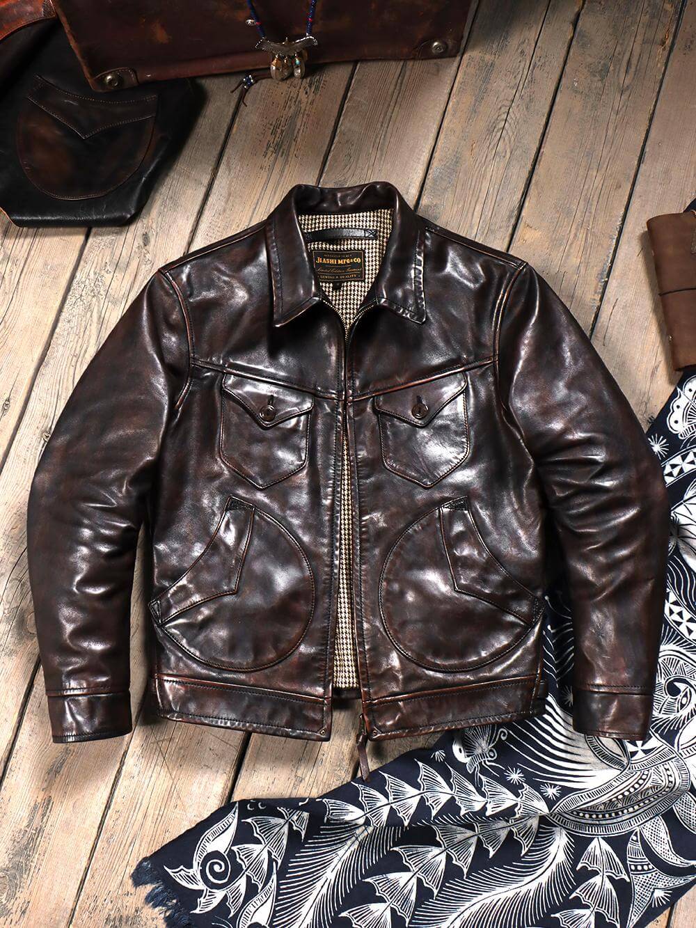Men's Leather Jacket - Teacore