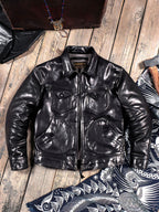 Men's Leather Jacket - Teacore