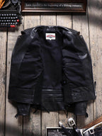 Men's Leather Jacket - Black