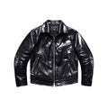 Men's Mulholland Leather Jacket - Black Horsehide