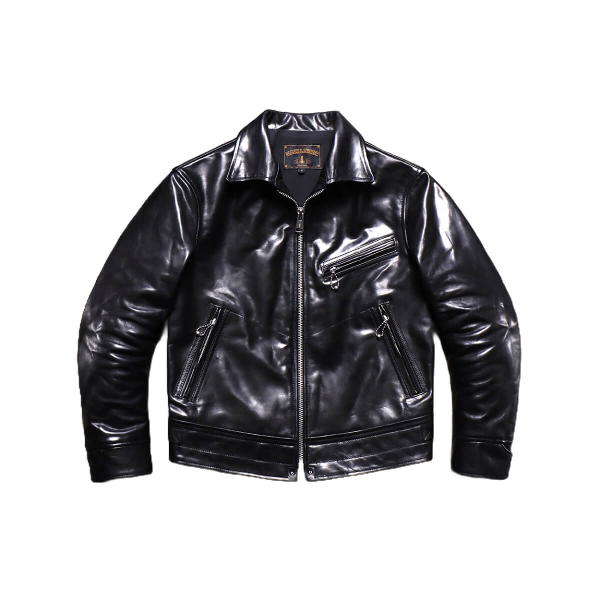 Men's Mulholland Leather Jacket - Black Horsehide